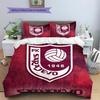 1946 Sarajevo FC Pattern Bedding Home Decoration Birthday & Festival Gift (1 * duvet cover + 2 * pillowcase, without core)