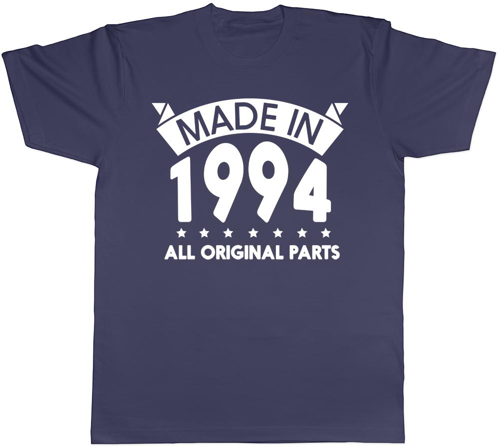 Made in 1994 All Original Parts Birthday Unisexs Short Sleeve TShirt