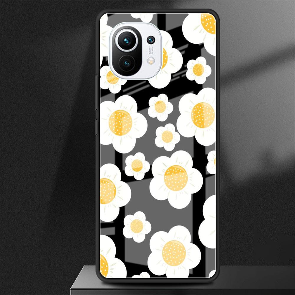 Moon Astronaut Glass Case For Xiaomi Poco X3 NFC 11 Lite 11T F3 M3 For Redmi Note 11 10 9 8 Pro 10S 9S 9A 9C Phone Cover