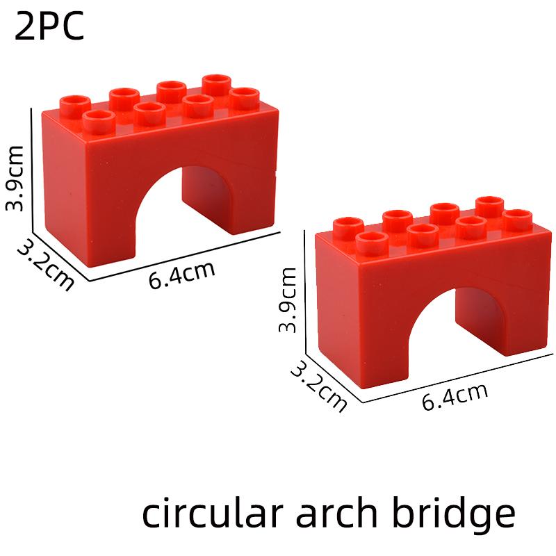 Большие Строительные Блоки Дом Аксессуары Части Крыша Окно Стена Строительство Собирать Кирпичи Образовательные Игрушки Для Детей Подарок