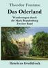 Книга Das Oderland (Grossdruck) : Wanderungen Durch Die Mark Brandenburg Zweiter Band