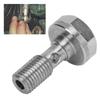 M8 X 1.0mm Banjo Bolt Seal Heat Resistant Heavy Duty Banjo Bolt Fitting with 2 Washers for Tubing Systems