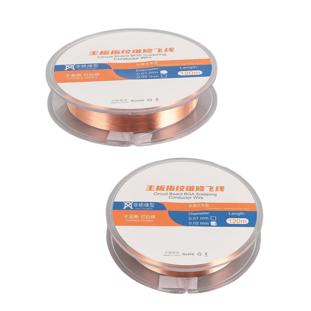 Проводник для чипа телефона 120 м, медный провод для пайки материнской платы телефона, для ремонта сварки