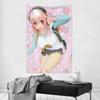Чернила Эстетика Моэ Комната Гобелен Тема Super Sonico Кавайная Спальня Общежитие Декор