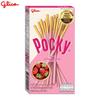 Glico Pocky Triple Happiness Set, Biscuit Stick Coated with Milky Matcha & Cookies & Cream & Chocolate & Strawberry, Total 12 Pcs - Thai Snack
