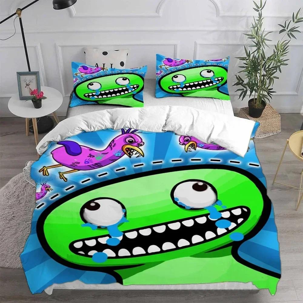 3D Game Garten of Banban Printed Bed Set Duvet Cover Pillowcase Bedding Set Bed Linen Sheet Quilt Cover Full Queen King Size