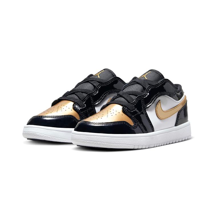 Jordan 1 Низкий ALT Черный Металлик Золотой Белый PS DZ6318-071
