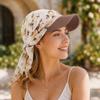 Pre-Tie Headscarf Chemo Headwear Sun Protection Chemo Cap Chiffon Baseball Cap  Available All Year
