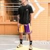 Mitchell & Ness x UZIS Баскетбольные шорты Унисекс Фиолетовый Золотой MUFS01LA