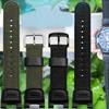 Канвасовый ремешок для часов Band для casio g-shock SGW-100-1V SGW-200 100B GW-3500B 3000B Спортивный нейлоновый водонепроницаемый ремешок Паз ремешка для часов