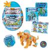 Smashers Dino Ice Age ZURU Mini Surprise Egg with Tons of Surprises, Slime Dinosaur Collectible Toy for Boys & Kids, Sable Tooth Tiger