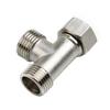 1 Pack Toilet 304 Copper T-Adapter G1/2 T-Valve For Bath Bidet Sprayer /Shower