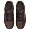 Nike Кроссовки Dunk из износостойкого материала Низкие кеды для скейтбординга Унисекс Коричневый Черный HQ1979-001