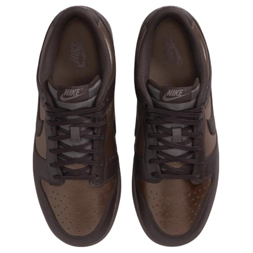 Nike Кроссовки Dunk из износостойкого материала Низкие кеды для скейтбординга Унисекс Коричневый Черный HQ1979-001