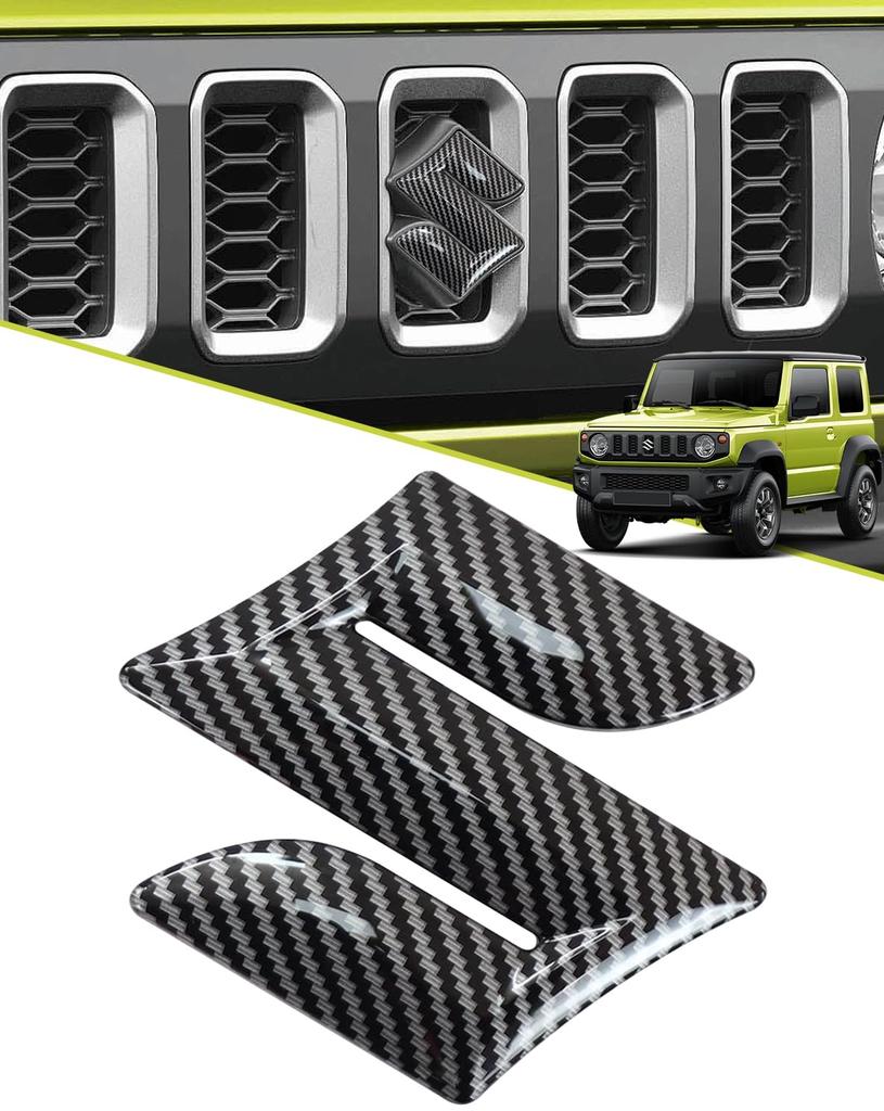 SYAKAORI Jimny Новый Suzuki для Jimny Высокий Нет необходимости снимать оригинальную внешнюю защиту Подходит для оригинального автомобиля Простая установка Эмблема из волокна, Дизайн,
