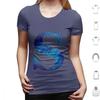 Lettre S Marble Blue T Shirt Big Size 100% Cotton S Funny Cute Meme Trendy Quote Trending Pink Flowers Aesthetic College Quotes