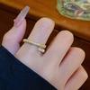 Любовь zir*****пен кольцо-подсветка роскошный темперамент высокое чувство кольцо на указательный палец нишевый дизайн кольцо женщина