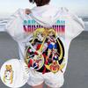 2025 New Sailor Moon Hoodie Women Autumn Winter Hot Anime Moon Hare Same Style Niche Design Loose Coat Fashion Sweatshirt Ladies