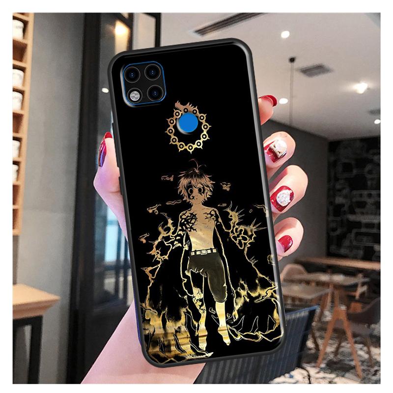 Nanatsu No Taizai Seven Deadly Sin For Redmi 10 Case For Xiaomi Redmi Note 11 Pro 8 9 10 Pro 8T 9S 10S 9A 9C 9T Cover Fundas