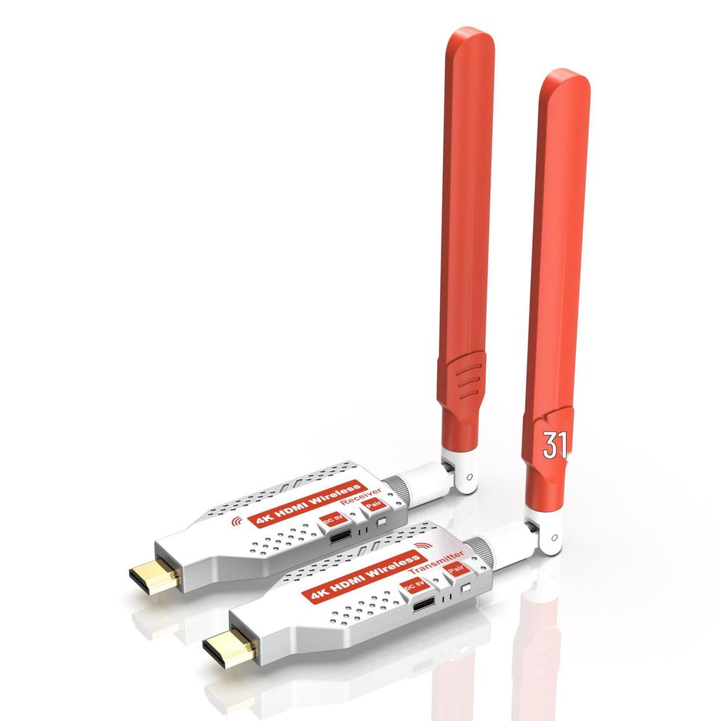 4K Wireless HDMI Extender and Receiver 150M for Screen Projection