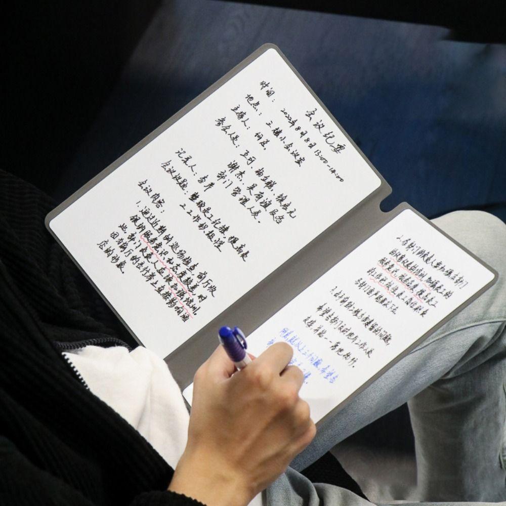 С ручкой для белой доски, стираемая доска, черновик, многоразовые офисные блокноты, подарок студентам