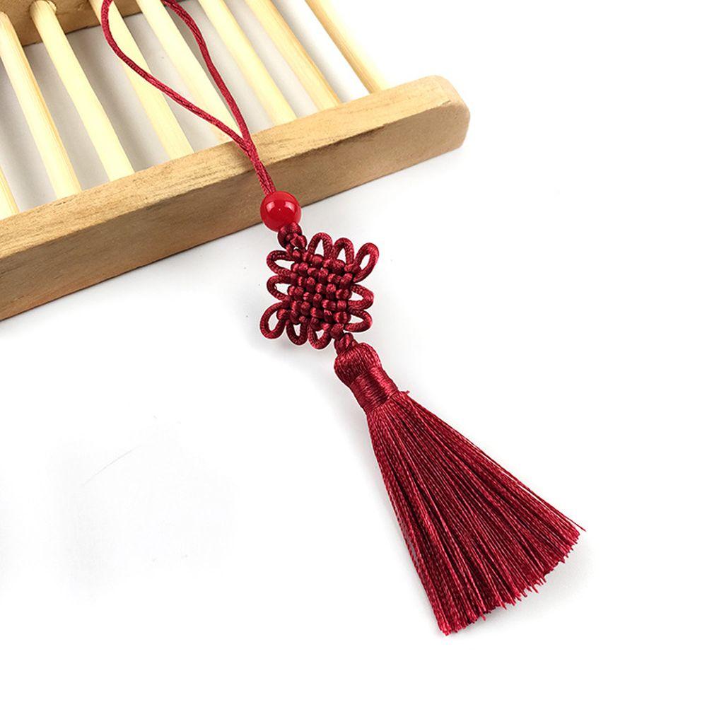 Pendant Curtain Charms Tassel DIY Craft Chinese Knot Silk Tassel Pendant Chinese Knot Pendant