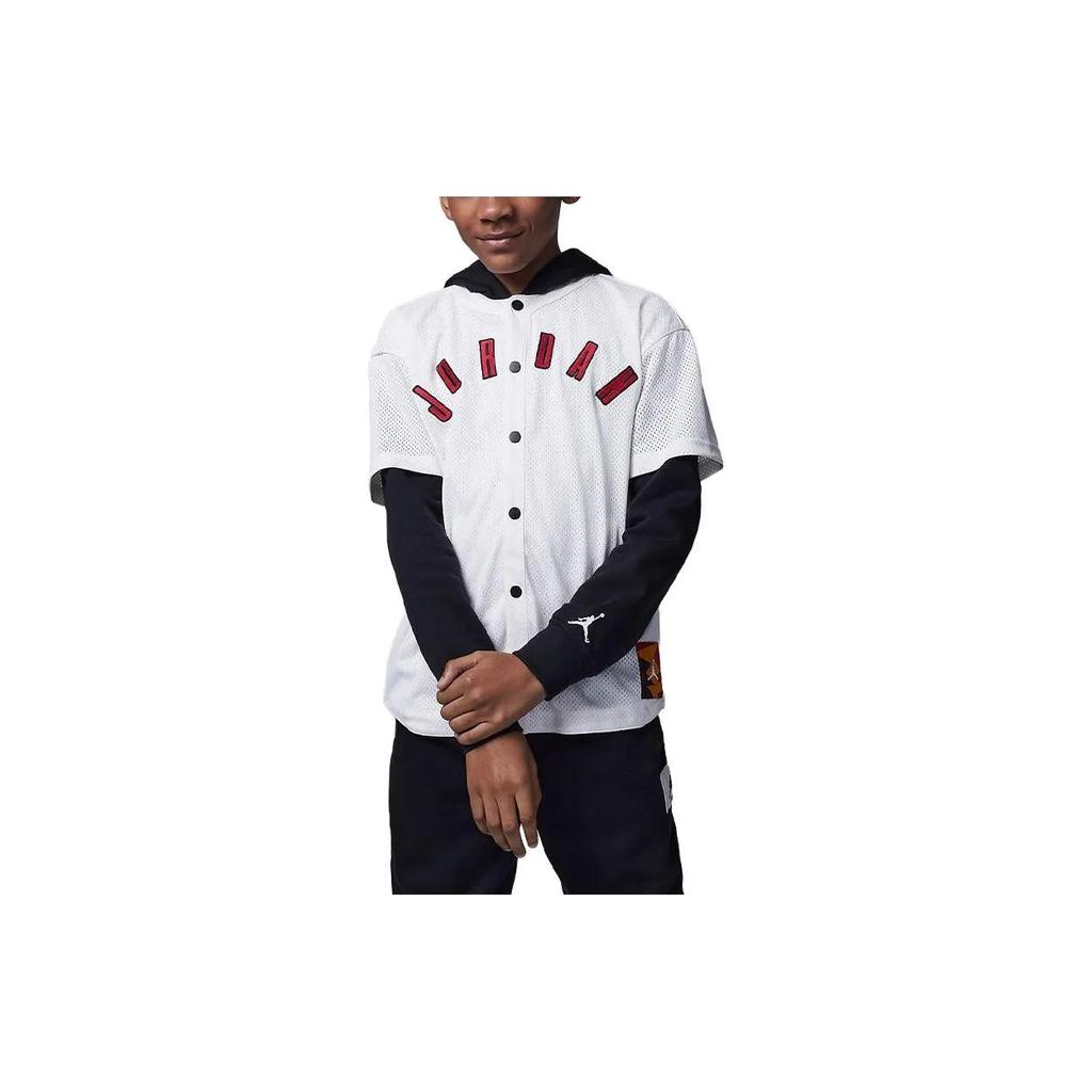 Jordan Flight MVP T Shirt Sail White Kids' (Unisex) T-Shirts FV2823 133