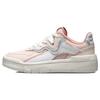Li Ning Wave SPWV Lite Нескользящие Устойчивые к истиранию Низкие Кроссовки для скейтборда Женские Розовые Серые Белые AGCR048-2