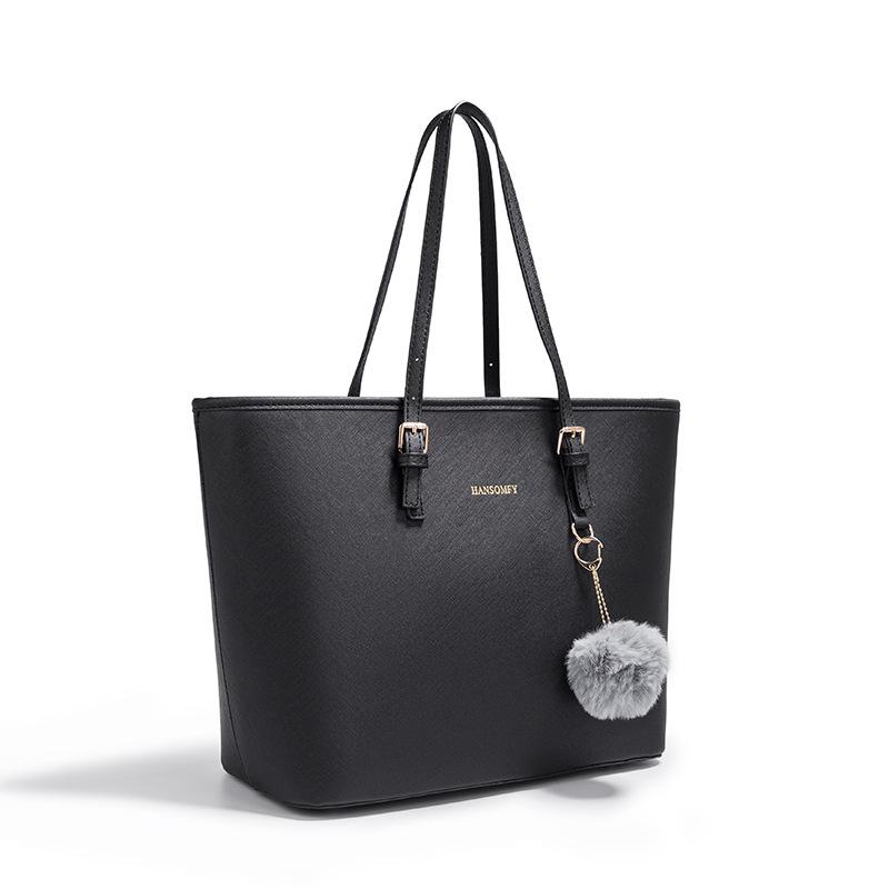 2025 Fall/Winter Women's Embossed Large Handbag - European & American Fashion, Shoulder/Crossbody