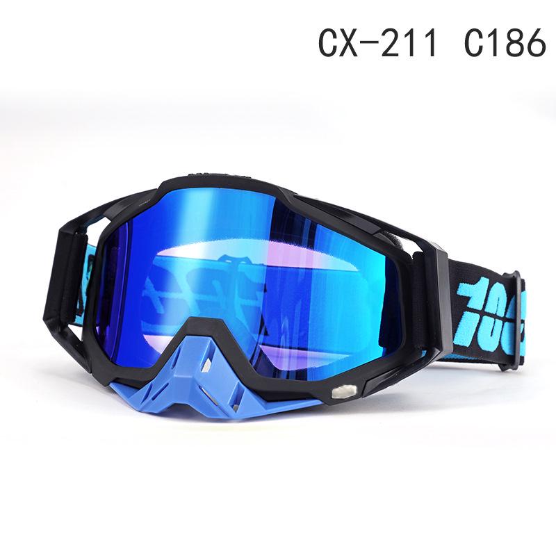 Ветрозащитные мотоциклетные и лыжные очки для использования за границей: 100% Внедорожная езда, катание на природе и защита при скоростном спуске