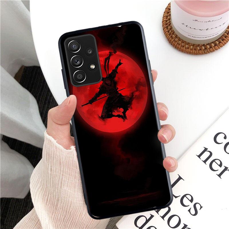 Samurai Oni Mask Phone Case for Samsung Galaxy A13 A22 A12 A32 A71 A11 A21S A33 A52 A72 A51 A50 A70 A31 M31 Funda Coque Case