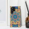 Totem Mandala Colorful Flower Phone Case For Samsung Galaxy Note 20 Ultra 10 Plus 9 8 M11 M12 M21 M30S M32 M51 M52 J4 J6 + J8 Ar