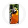 Case for Samsung Galaxy S20 Plus Macaws Parrot Orange Green