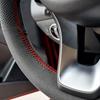 For BMW M Sport E81 E82 E87 E88 E90 E91 E92 E93 2006-2011 X1 E84 2011 2012 2013 M3 Car Suede Leather Steering Wheel Cover Trim