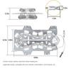 A20F-DC47-00019A Комплект нагревательных элементов для сушилки Для Для , Maytag, Kenmore Сушилок DC96-00887A+DC47-00016A+DC47-00018A