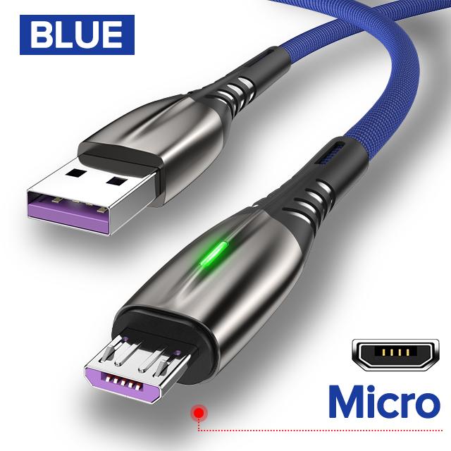 QOOVI 5A 2 м USB Type C кабель Micro USB для быстрой зарядки мобильного телефона Android зарядное устройство Type-C шнур для передачи данных для iPhone 11 Huawei P40 P30 Mate 30 Xiaomi Mi9