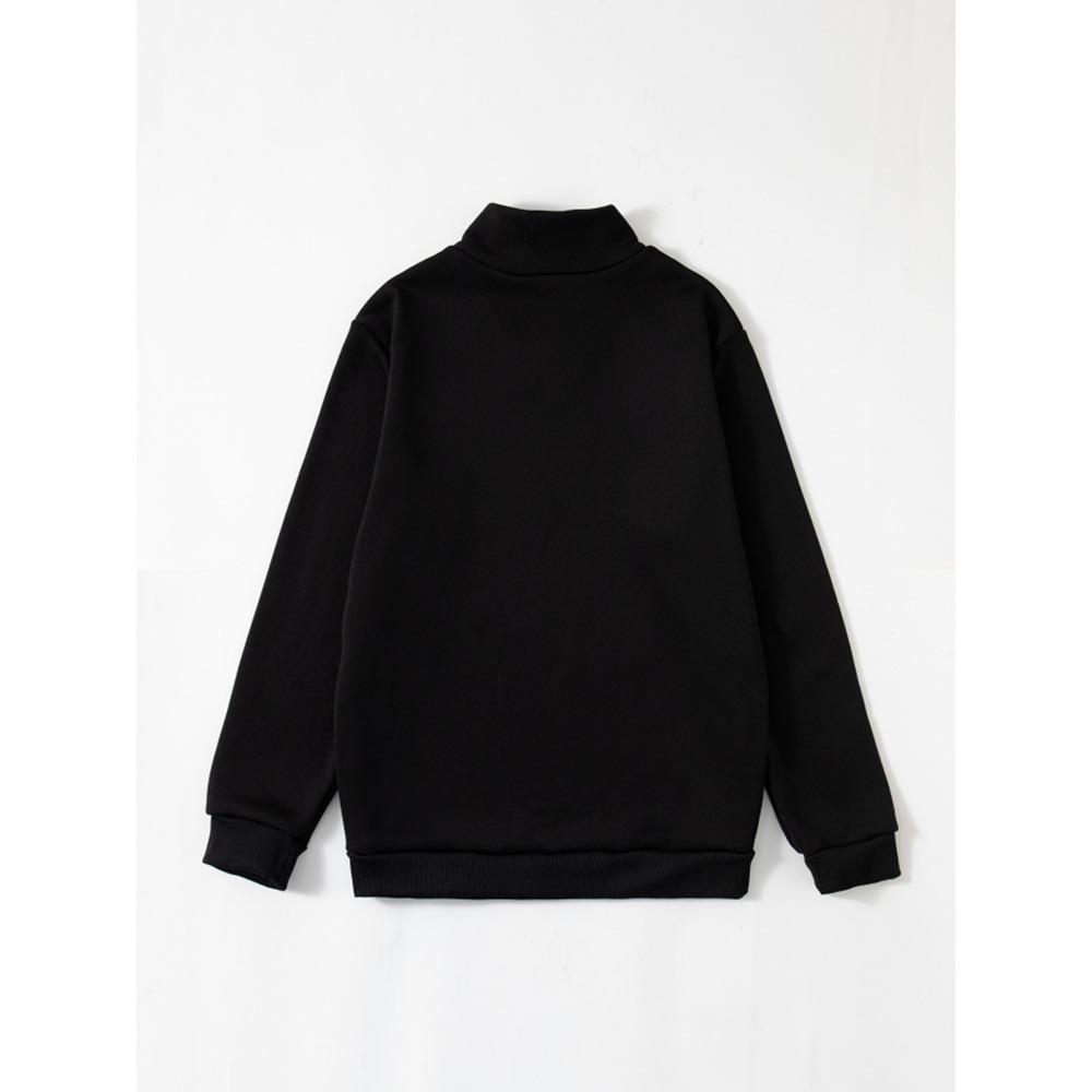 Мужской Белый Свитер С Принтом Манто С Круглым Вырезом На Молнии Спортивный Свободный Повседневный Уличный Стиль Осень Зима