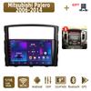 Android Carplay автомобильное радио для Mitsubishi Pajero 2006-2014 мультимедийный проигрыватель головное устройство стерео GPS навигация BT WIFI 4+64 ГБ