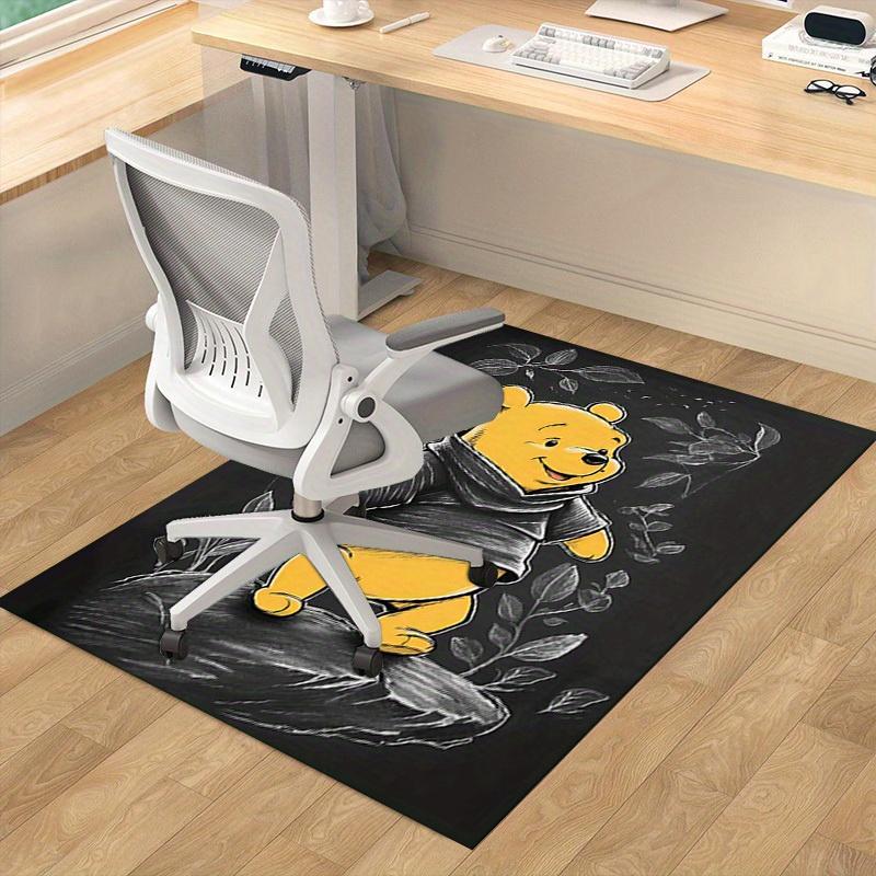1pc. Cute Winnie The Pooh Chalkboard Art Rug - Perfect for Home Decor, Office Carpet, Outdoor Decoration, and Gift Ideas!z0414296