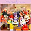 Cute Cartoon Dragon Ball Z Pvc Keychain Accessories Fun Durable Rubber Keyring For Goku Gohan Tien Buu Master Roshi