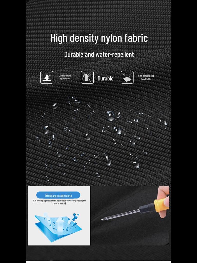 High-End Waterproof Commuter Backpack for Men and Women - Fashionable Travel and Work Bag