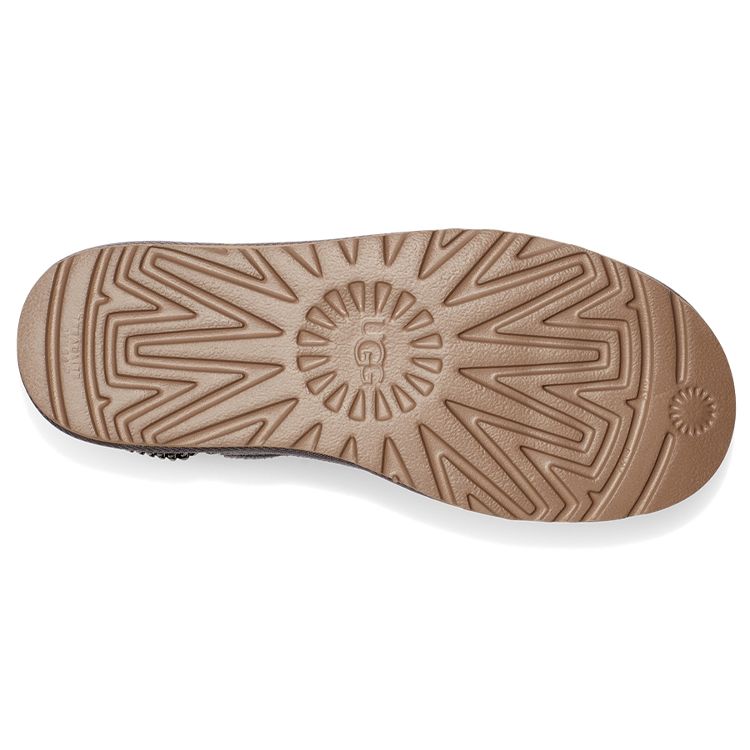 UGG Классические мини теплые прочные нескользящие удобные модные короткие зимние сапоги до середины голени женские сапоги фиолетово-серые 1123668-SHA