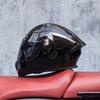 Small Shell Helmet Peel-off Helmet Motorcycle Helmet Locomotive Double Lens Men's and Women's Four-season Motorcycle Cruise Helmet Large