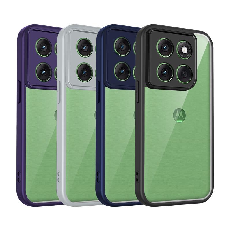 Прозрачный силиконовый чехол для Motorola Moto Edge 60 50 40 Fusion 60S 50S Pro S50 Neo Stylus Ultra PC Задняя панель TPU Бампер Чехол для телефона