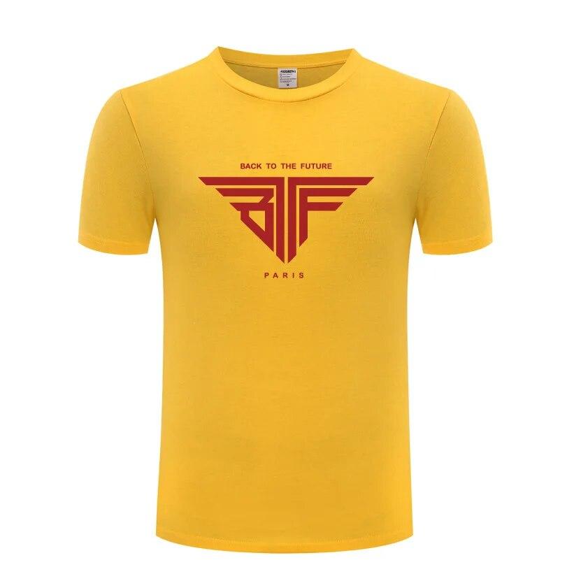 Back To The Future BTTF T Shirts Unisex Short Sleeve O Neck Cotton Unisex T-Shirt Cool Fashion Funny Streetwear Top Tee Big Size