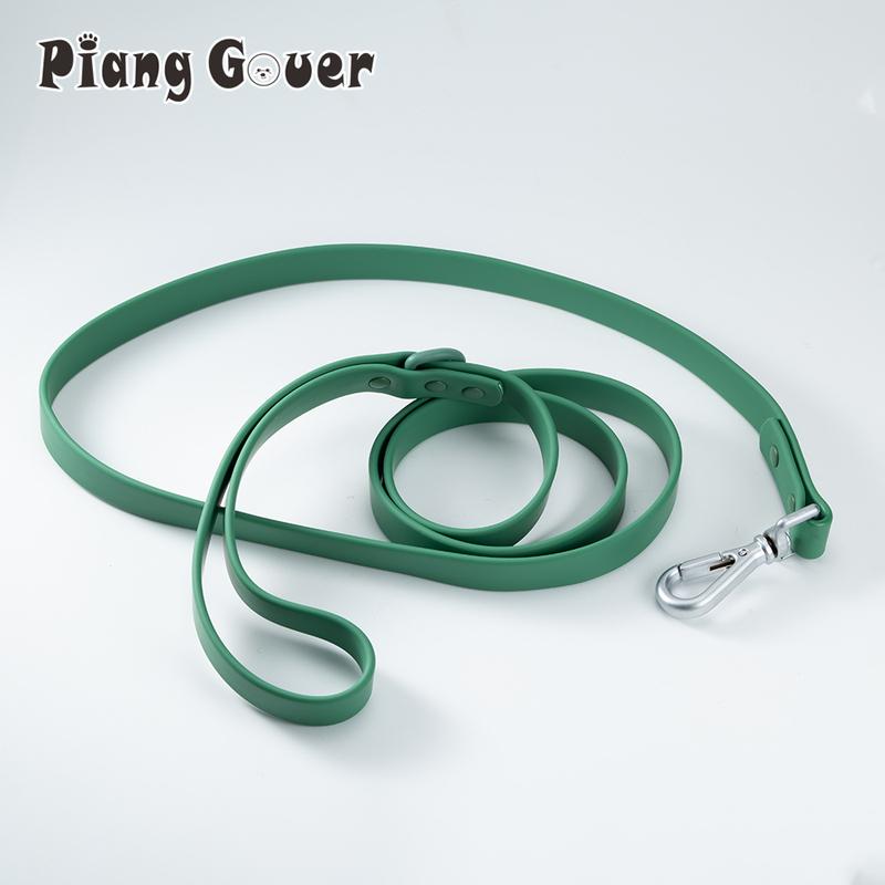 1pc PVC Waterproof Dog Leash Traction Lead Rope Outdoor Medium Pet Leashes