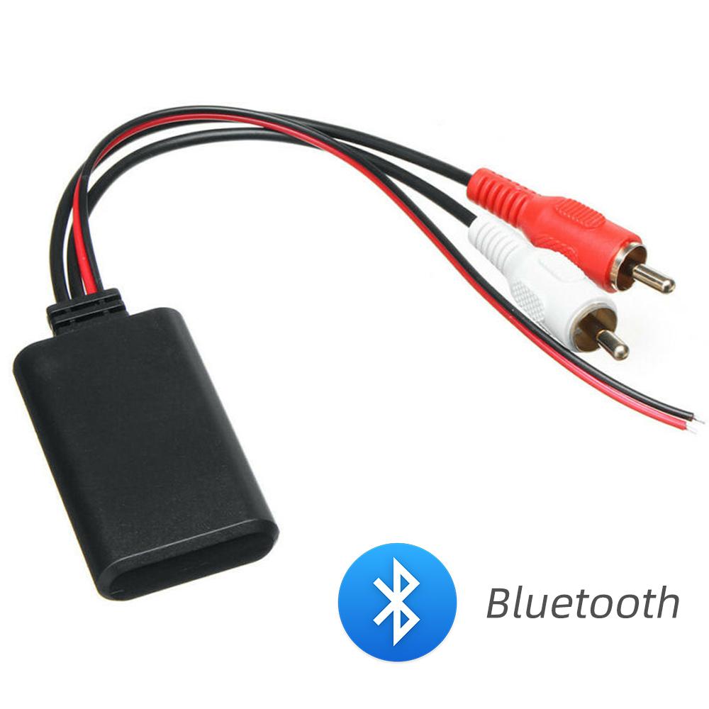 Car Wireless 2 RCA Bluetooth Receiver Module AUX Adapter Music Audio Stereo Receiver For 2RCA Interface VehiclesGood product
