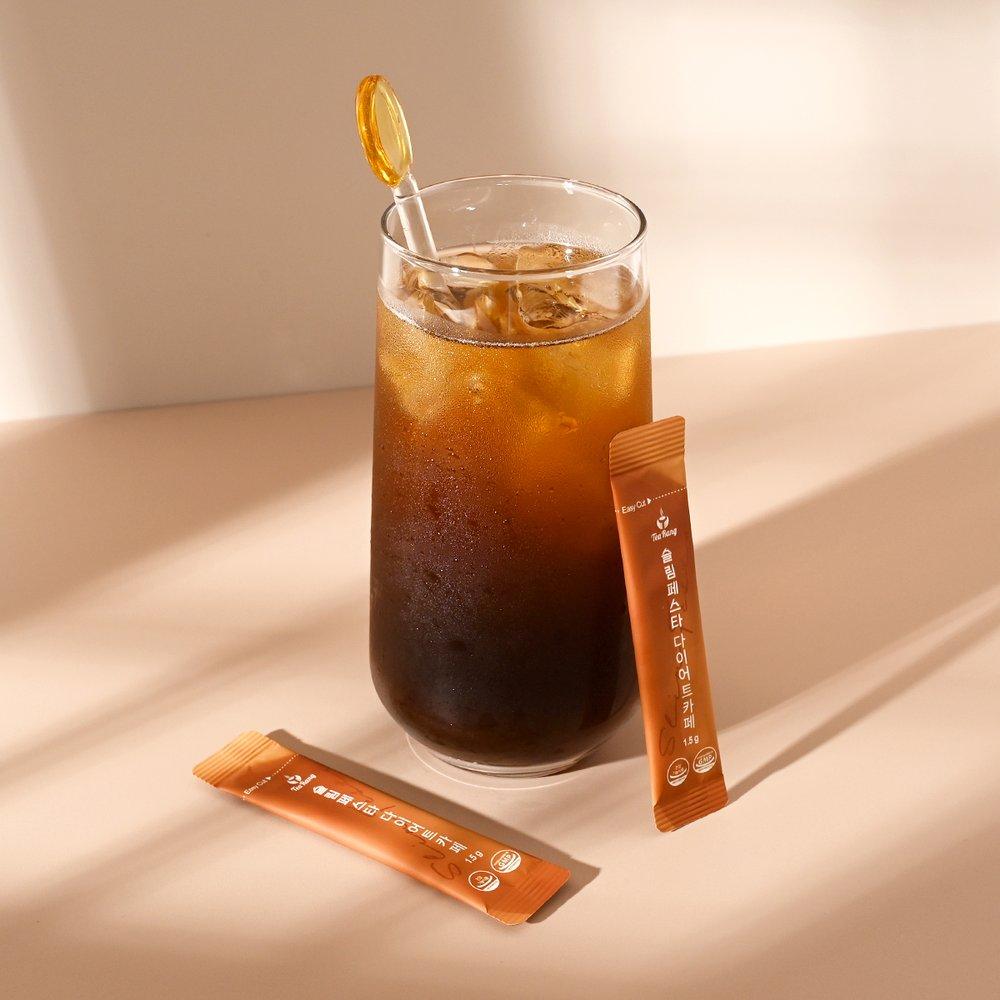 Слим Феста Диет Кафе Гарциния Кофе Вкус 60 Пакетиков х 4 Коробки (Всего 240 упаковок)