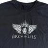 Винтажная черная хлопковая футболка с коротким рукавом группы Arc Angels, все размеры, унисекс