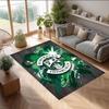 Hibernian FC Футбол Футбольный Узор Мягкий Ковер Зональный Нескользящий Ковер для Пола в Помещении Спортивный Декоративный Коврик для Спальни